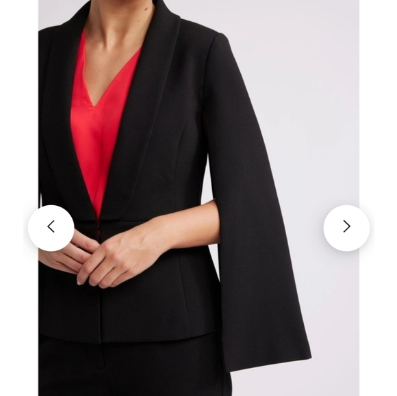 Sophie Rue No. 1 Drape Cape in Stark Black Size Medium | EUC Like New - Picture 6 of 13